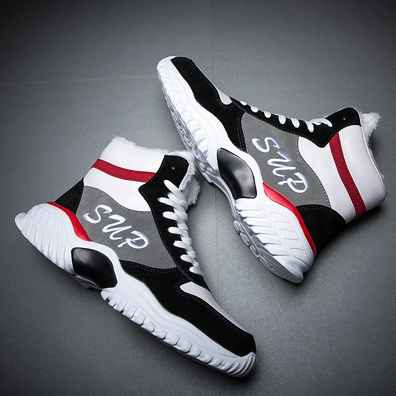 

Dad Shoes Men's Sports MEN'S SHOES Spring Hight-top Teenager Shoe Men's Trendy Shoes Korean-style Trend Versatile 2019 New Style