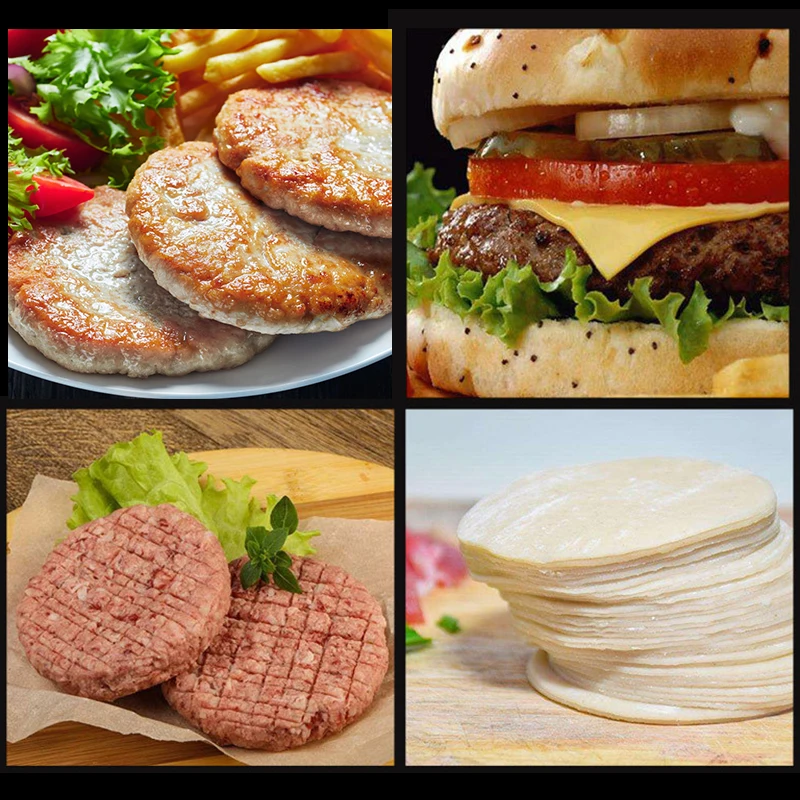 1 Набор DIY пресс-инструмент для мяса для гамбургеров пищевой пластик гамбургер пресс гамбургер кухня Производитель форма домашняя кухня гаджеты