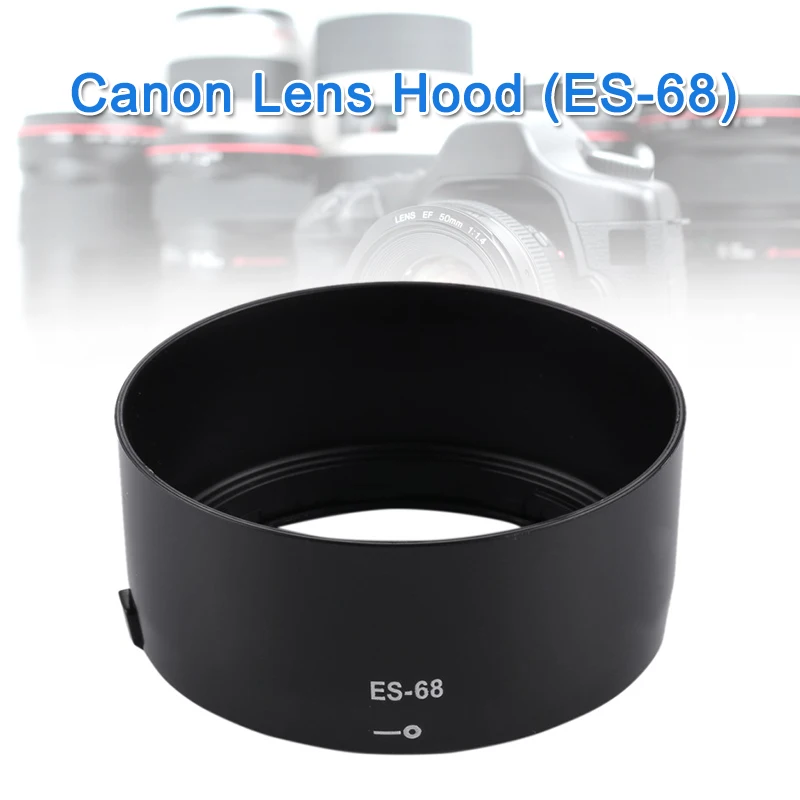 Реверсивная бленда объектива камеры аксессуары для Canon ES-68 EF 50 мм f/1,8 STM@ JH