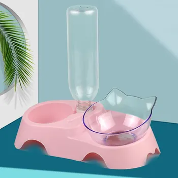 

Non-slip Cat Bowls, Two Raised Stand Pet Bowls, Cat and Dog Food and Water Bowls, Feeders, Cat and Pet Products new