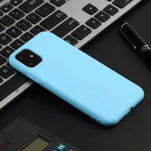 Sunjolly Скраб чехол для телефона для iPhone 11 Pro Max Мягкий ТПУ силиконовый розовый тонкий чехол для iPhone XS MAX XR X 8/7 Plus 6 S/6 Plus