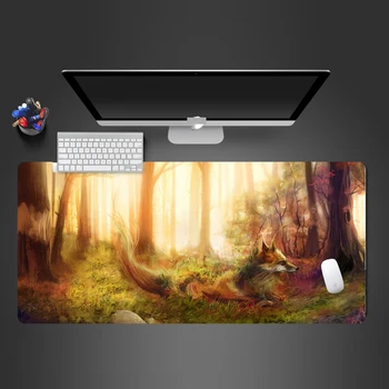 

Animal Under The Forest Mouse Pad High Quality Rubber Mouse Pad PC Computer Gaming Mousepad Game Accessories Large Mause Pad