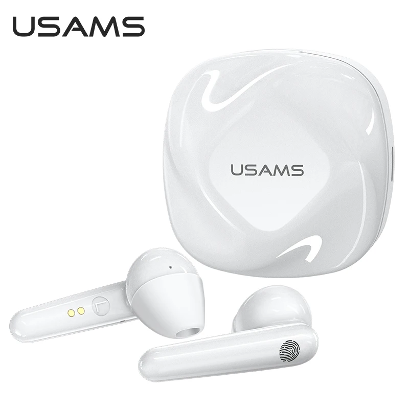 USAMS Bluetooth V5.0 Наушники Беспроводные с микрофоном спортивные Водонепроницаемые