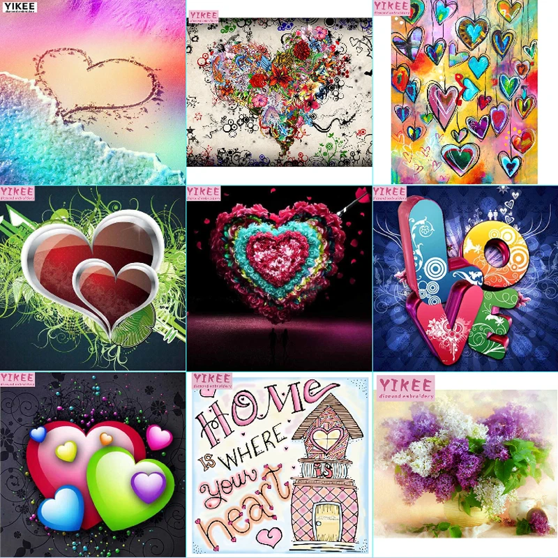 

diamond painting cross stitch,mosaic,rhinestone,round,5d,diy,cartoon,animals,love,diamond embroidery NEW arrival