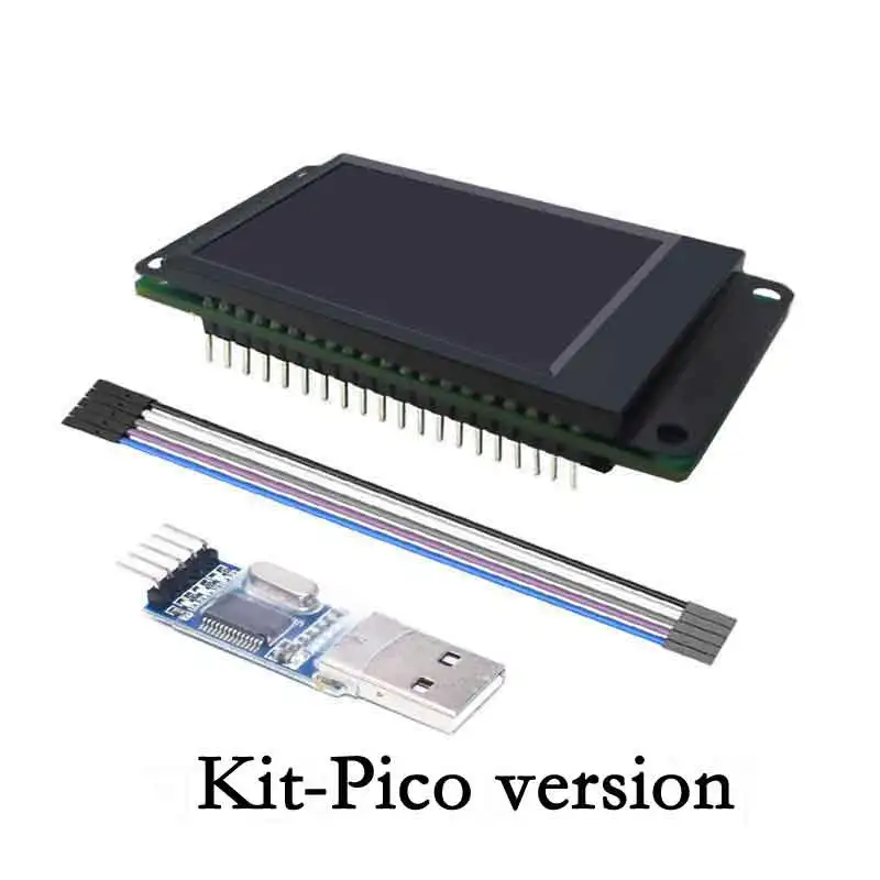 Raspberry Pi Pico 2 19 дюйма ЖК-дисплей модуль экран UART для SMT32/Arduino/Raspberry | Компьютеры и офис