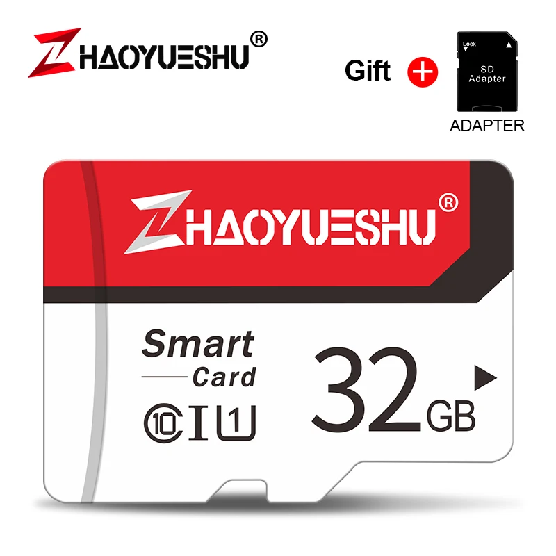 32GB Новое поступление, карта micro sd 128 ГБ, 64 ГБ, 32 ГБ, 16 ГБ, 8 ГБ, карта памяти SDHC/SDXC, TF карта для спортивной камеры и смартфона с подарком - Емкость: 32GB