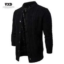 

Mens Autumn Thick New Fashion Business Casual Sweater Men Slim Fit Knitwear Outwear Warm Winter Sweaters Man Cardigan Sweater