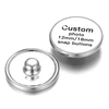 Nouveau BRICOLAGE personnalisé snap boutons 12mm/18mm/20mm argent/or snap boutons gros ► Photo 1/6