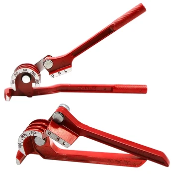 

6mm/8mm/10mm Tubing Bender Pipe Bending Tool Heavy Duty Tube Bender Aluminum Alloy Tubing Bender Brake Fuel Line Curving Pliers