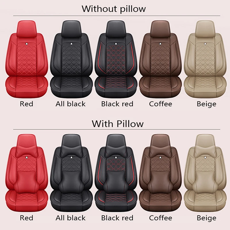 Flash mat Универсальный кожаный автомобильные чехлы на сиденья для Mitsubishi Pajero ASX Lancer