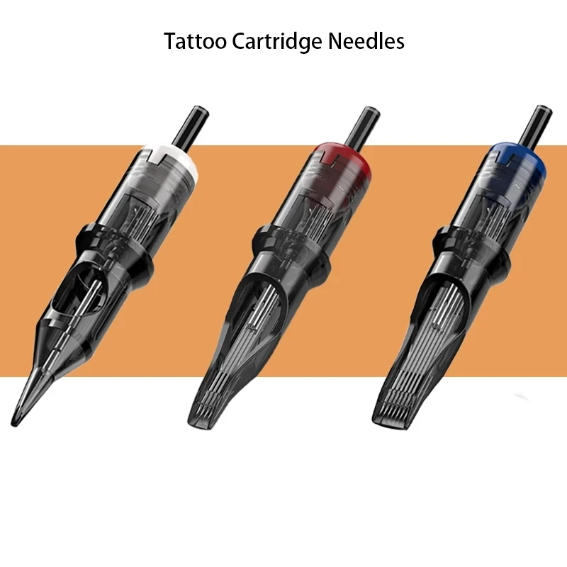 Professional Cartridge Tattoo Needles 0.35mmRL RS RM Disposable Tattoo Needle Permanent Make-up For Rotary Tattoo Machine Supply корректор для лица eveline art professional make up тон 04 light 2 в 1 светоотражающий с кисточкой