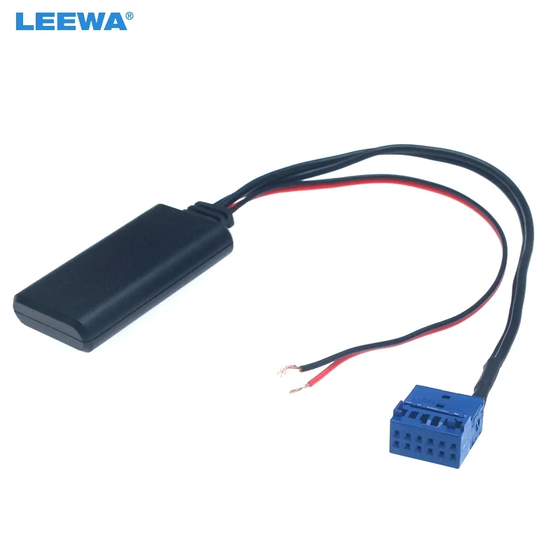 LEEWA 15 шт. автомобильный беспроводной модуль Bluetooth радио Aux кабель для Volkswagen Golf Polo Passat Музыка Аудио Радио AUX адаптер# CA6273