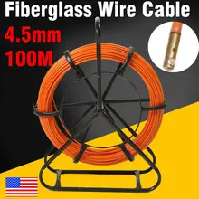 100 М 4,5 мм Стекловолокно роддер лента кабель ходовой шток скрученная веревка тяга осевой передачи усилий