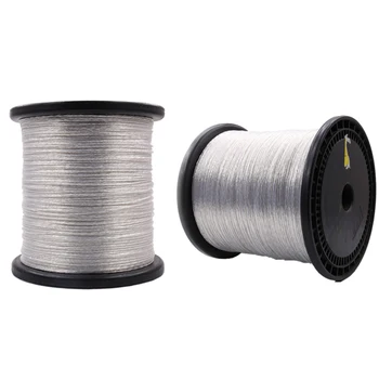 

8N Purity copper Silver Plated 8N OCC Interconnect Cable DIY Bulk Audio Cable Wire Sold Per Meter