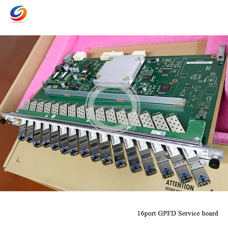 Оригинальная HW 16 портов GPON GPFD плата для Хуа Вэй MA5680T или MA5683T OLT с C + SFP модули