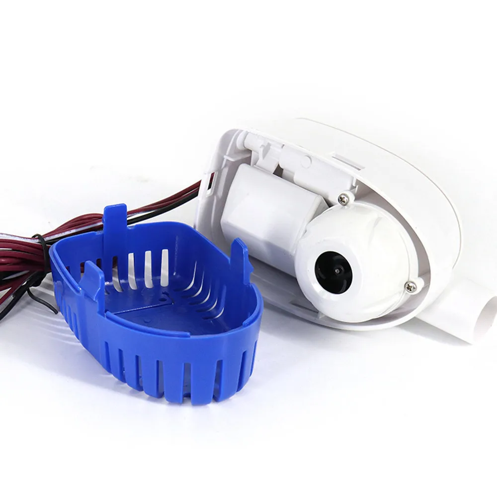 750GPH 1100GPH Automatic boat bilge pump 12V 24V Electric Marine Pump Boat Water Exhaust Pump Submersible Bilge Sump With Switch boat bilge pump