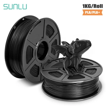 

SUNLU 1.75mm PLA/PLA Plus 3D Extruder Filament 1KG skin With Spool Plastic Filament For FDM Printer 3D Pens Tolerance +/-0.02mm