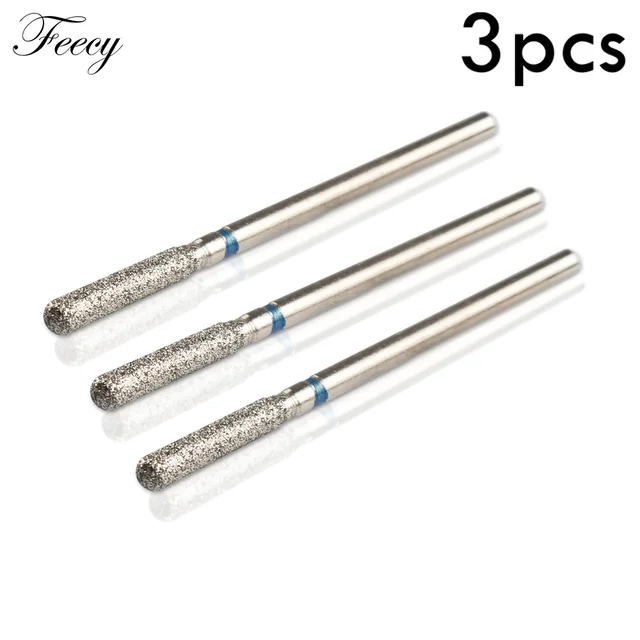 5pcs Diamond Nail Drill Bit Kits Mill Cutter All For Manicure Machine Bit Tools Accessories Cuticle Clean For Removing Nail Gel P