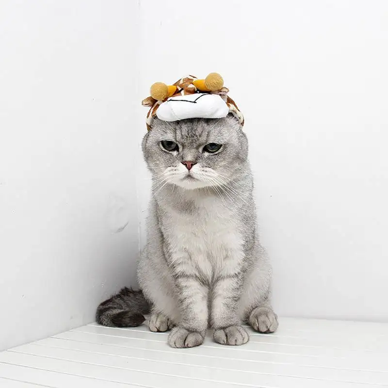 Шапочка для домашних животных, собак, кошек, костюм, забавное животное, слон/Жираф/пчела, шляпа на год, вечерние, рождественские аксессуары для косплея, реквизит для фотосессии