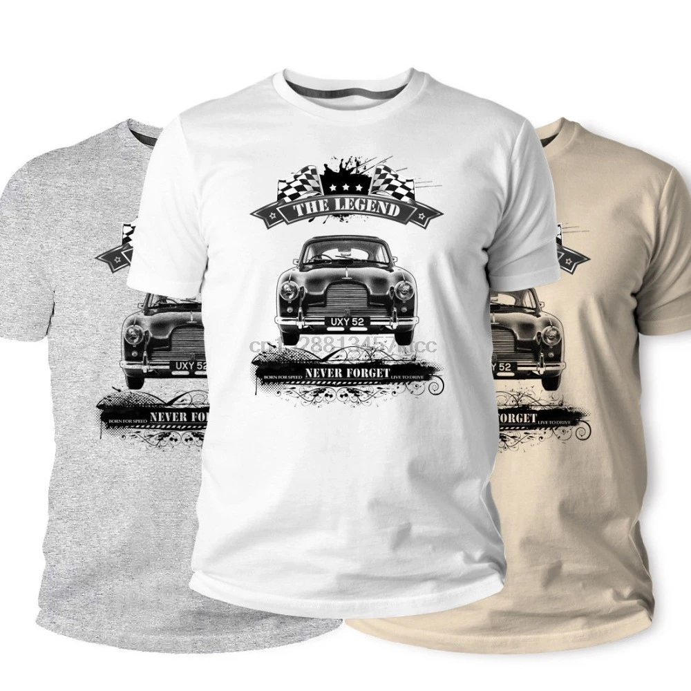 Британский классический Legend Car V8 Vantage V12 Youngtimer Oldtimer Herren Мужские Модные Шелковые