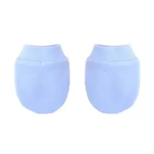 Летние тонкие однотонные детские перчатки для новорожденных, подарки для купания, детские перчатки для девочек и мальчиков с защитой от царапин, мягкие D08C