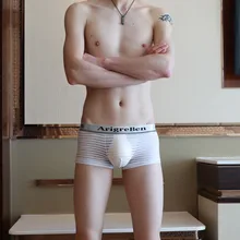 New Men's Boxer Underwear Boxershorts for Youth Bamboo Fiber Modal Comfortable panties Underwear Underpant Nylon cueca masculina