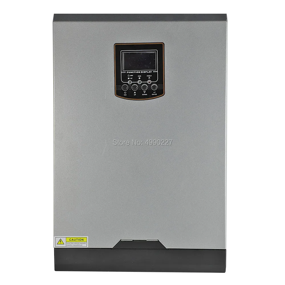 Flash Deal 5000W 48V High efficiency pure sine wave inverter 80A MPPT Solar Charge Controller PV input range DC120V-500V with Wifi function 4