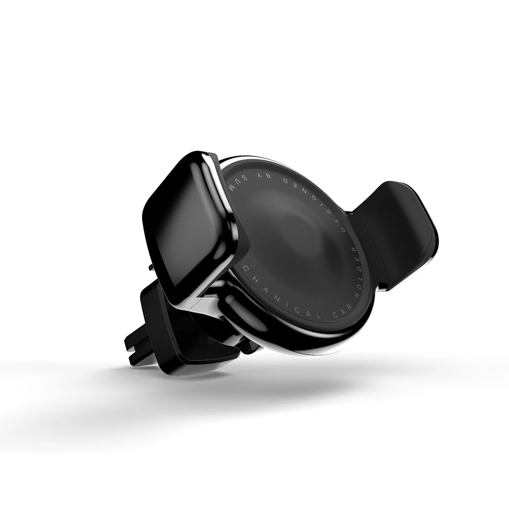 Black Air Vent Sumitap магнитный автомобильный держатель для телефона крепление на вентиляционное отверстие 360 Универсальный автоматический Автомобильный держатель для мобильного телефона Магнитная подставка для мобильного телефона gps - Цвет: Black Air Vent