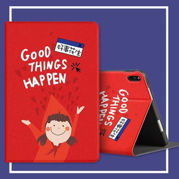 

For Huawei Matepad 10.4 case BAH3-AL00 / BAH3-W09 10.4'' Pro 10.8 Tablet Magnetic Stand Cover Funda Cartoons PU Leather Case