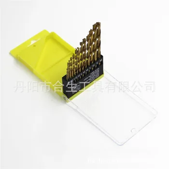 

13Pcs/set High Speed Steel Twist Drill Set for Electric Drill Straight Shank Woodworking Plastic Iron and Aluminum Hole Opener
