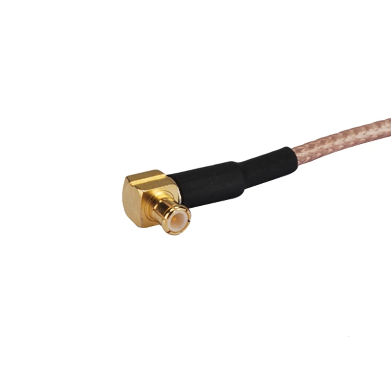 Right Angle MCX to TNC Female Bulkhead Cable for Wireless