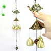 Great Sound Bronze Color Bells Wind Chimes China Copper Peafowl Home Decor Happy Gifts 1