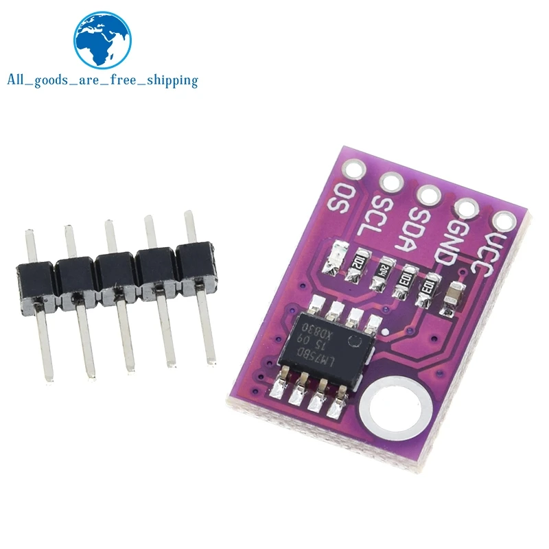 TZT 1/3PCS LM75 LM75A Temperatursensormodul für Arduino – Detail 8