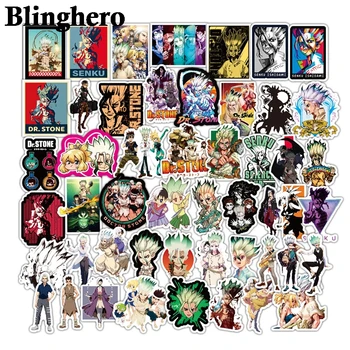 

CA1255 50pcs/set Dr.STONE Kids Toys Stickers for DIY Scrapbooking Album Luggage Laptop Phone Notebook Decals Stickers