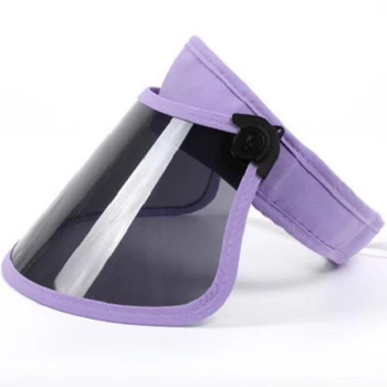 

Summer Sun Protection Ultraviolet Polarized Sun Visor Hats Women Outdoor Travel Fishing Biking Cover Face Sun Hat Female Cap