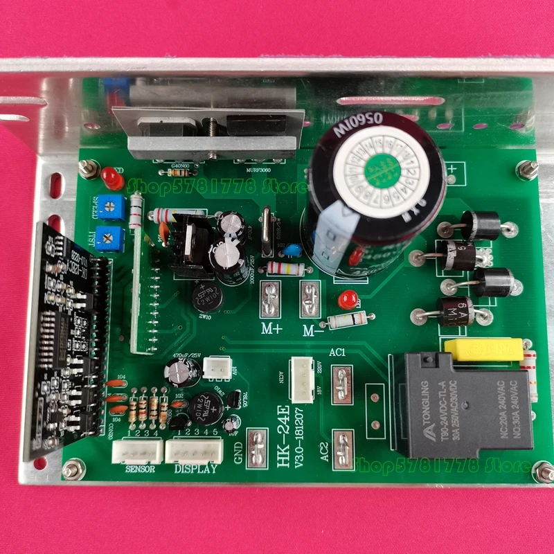 HK-24E Replacement TK12C Motor Treadmill Controller Motherboard