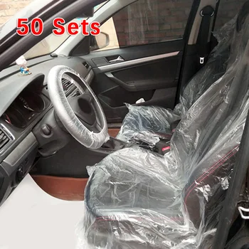 

Universal Seat Covers Waterproof Seat Covers Steering Cover Transparent