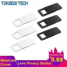 Tongdaytech веб-камера крышка затвора Магнитный слайдер ультра тонкий чехол для камеры для IPhone Mac ноутбук мобильный телефон объектив конфиденциа...(China)