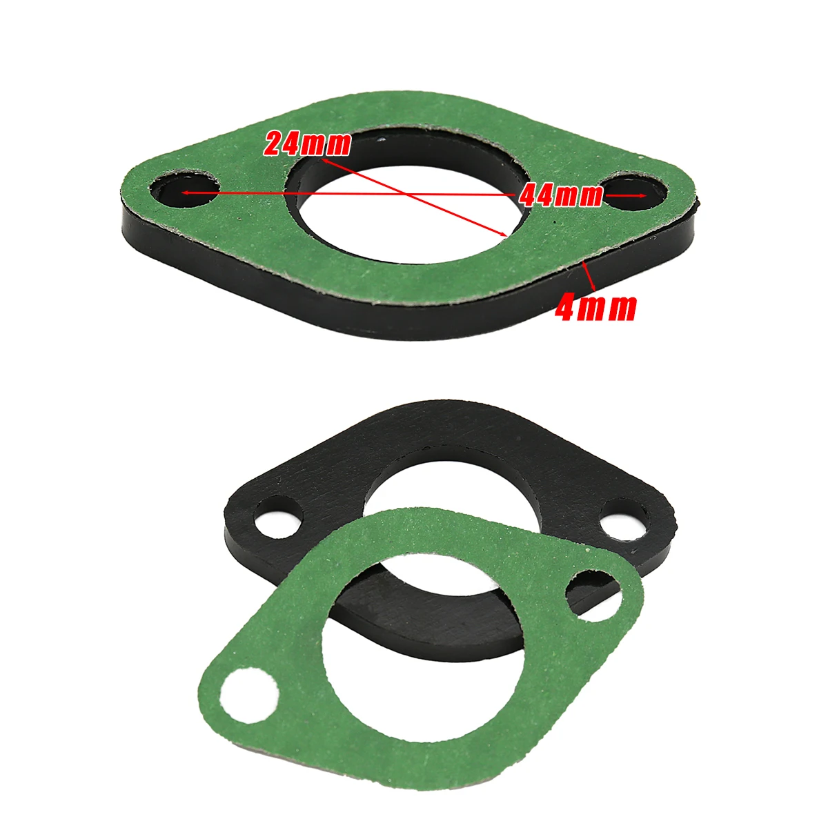 24mm GY6 125cc 150cc Scooter Moped ATV Carburetor Carb Intake Manifold