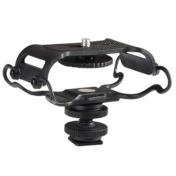 

BOYA BY-C10 Universal miniphone and Portable Recorder Shock Mount - Fits the Zoom H4n, H5, H6, Tascam DR-40, DR-05, DR-07 with 1