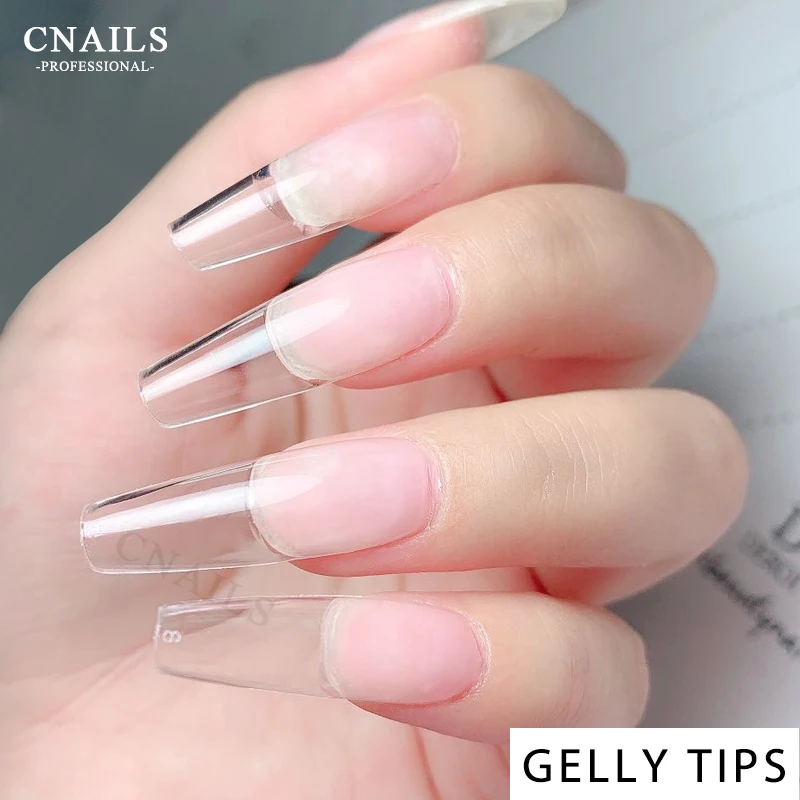 Tips Short Coffin False Nail Stiletto Gel Nails Extension Tips For Nails Sculpted Clear Tips False Gel Nails Fake Tips 240pcs