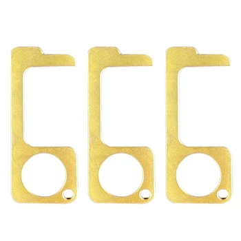 

3Pcs No Contact Open Protective Tool Portable Elevator Button Drawer Door Handle Assistant Safety Contactless Artifact