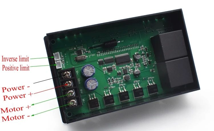 ajustável 60a pwm dc controlador de velocidade