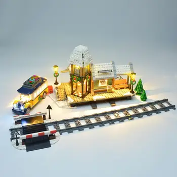 

LED Building Block USB Light Accessory Kit for Winter Village Station 10259 (Only LED Light, No Block Kit)