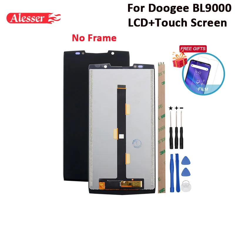 Alesser Для Doogee BL9000 ЖК дисплей и сенсорный экран протестированы 5 99 &quot&quot сборка +