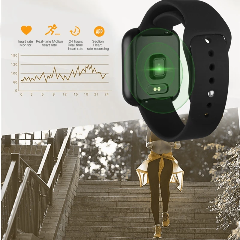  696 P70 Upgraded Version P80 Smart Watch Women IP68 Waterproof Smartwatch Heart Rate Blood Pressure - 4000216744412