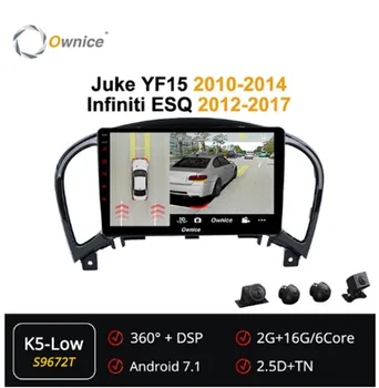 

Ownice Android 7.1 360 Panorama Car Radio DVD Player GPS ForNISSAN JUKE 2004 - 2016 GPS Navigation Radio Stereo Head Unit