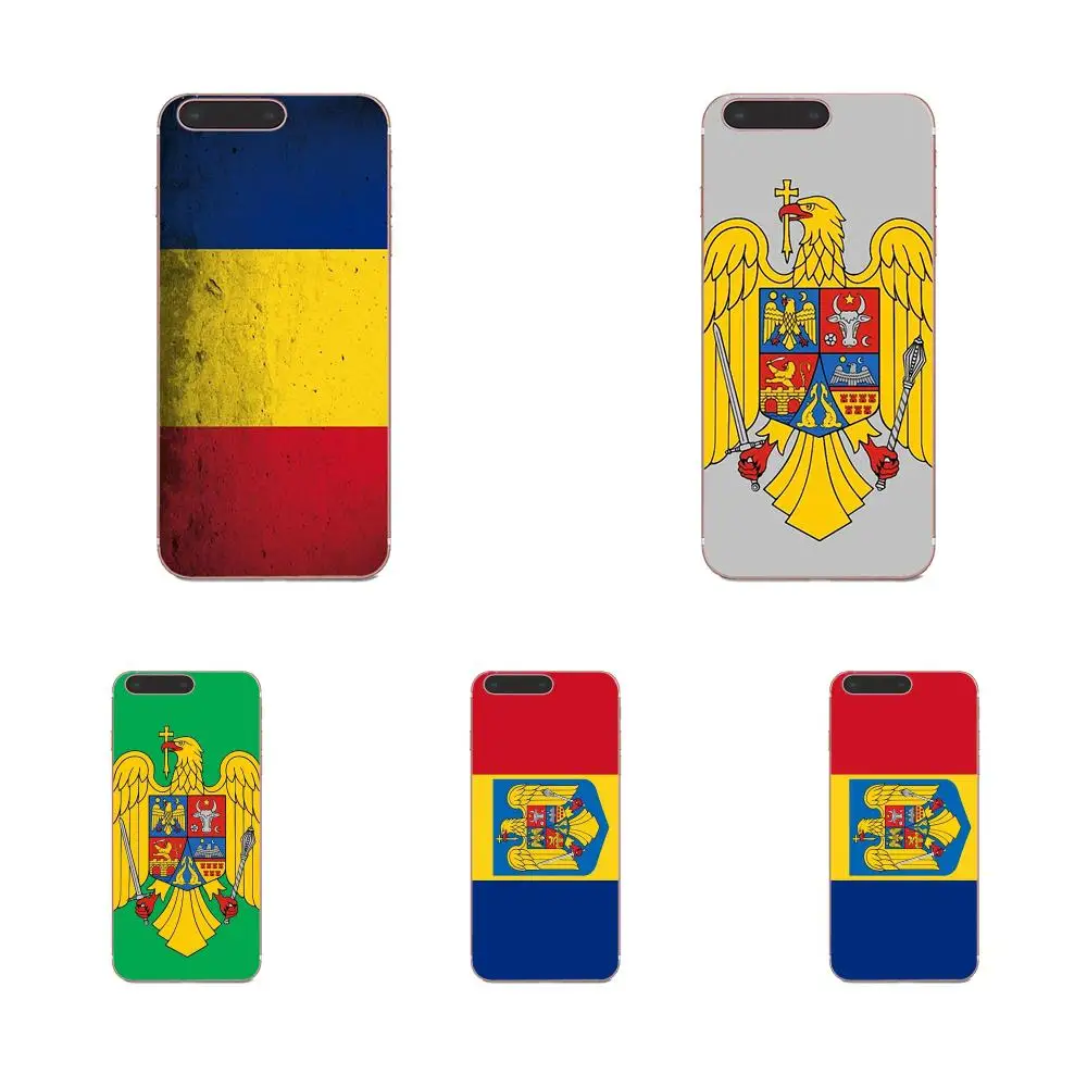 Румыния Национальный флаг Эмблема для Samsung Galaxy Note 8 9 10 Pro S4 S5 S6 S7 S8 S9 S10 S11 S11E S20 Edge Plus