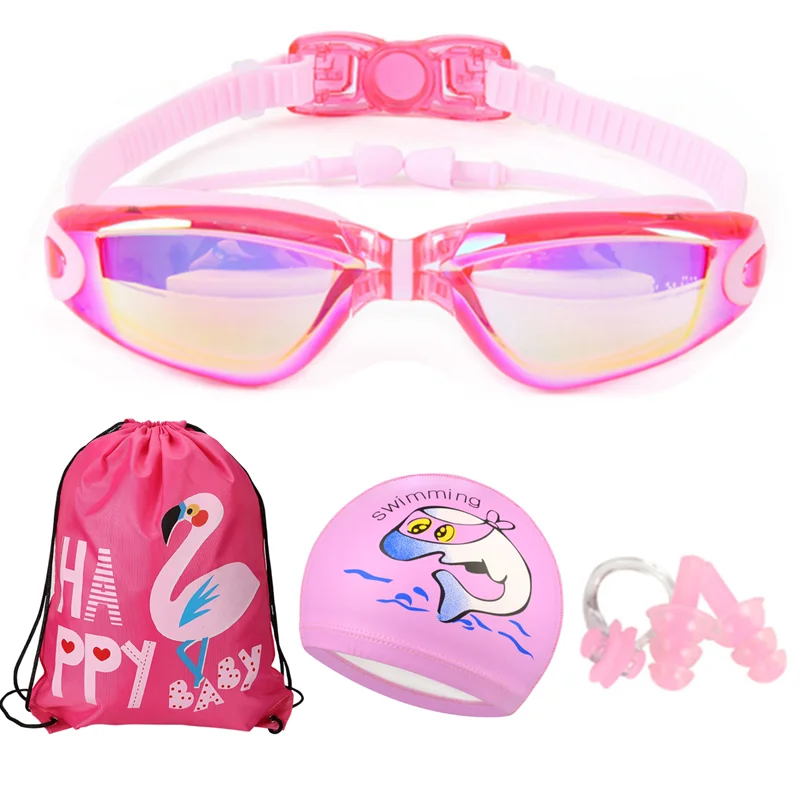 Swimming Goggles for Kids Professional Silicone Racing standard Glasses Swim Adjustable Speed Children Pool Eyewear