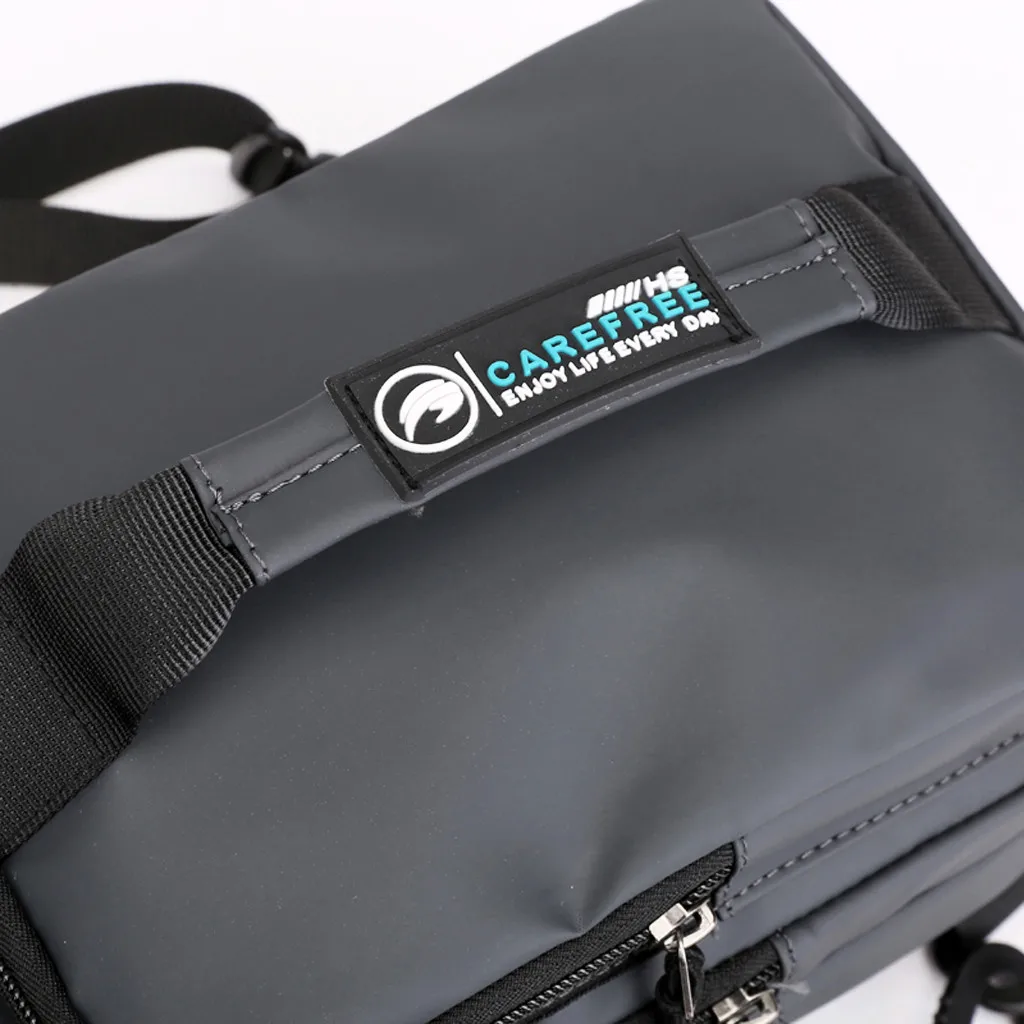 MAIOUMY Мужская модная уличная оксфордская USB Универсальная сумка через плечо сумка-мессенджер нагрудная сумка для студентов школьная сумка mochila Противоугонная